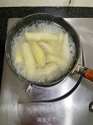 糕烧姜薯的做法步调：7