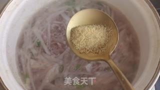 蟹棒火萝卜汤——春季的滋味的做法步调：8