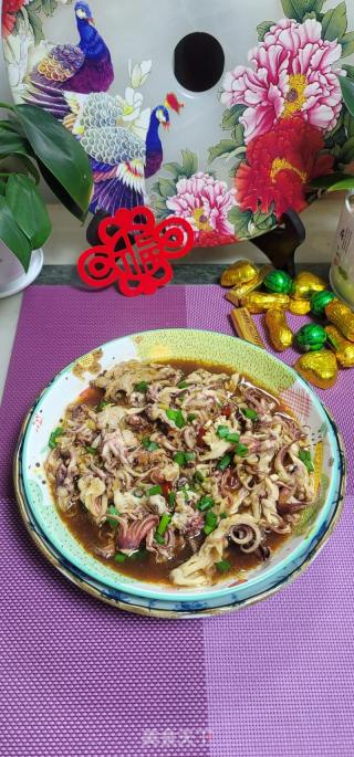 蒸鱿鱼须的做法步调：9