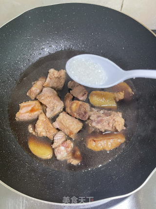 菠萝排骨的做法步伐：6