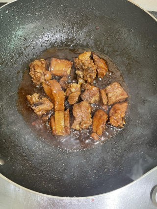 菠萝排骨的做法步伐：9