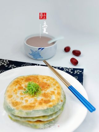 坐夏饼的做法步调：8