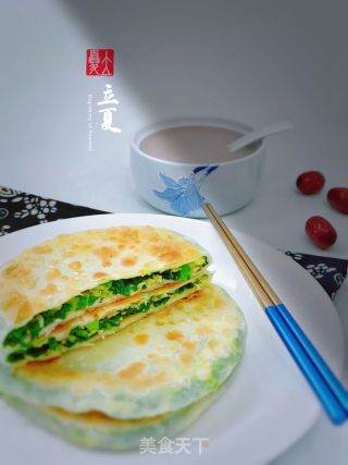 坐夏饼的做法步调：9