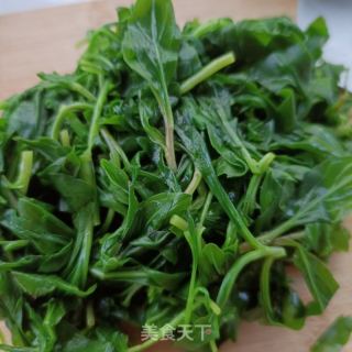 花死拌马兰头的做法步调：4