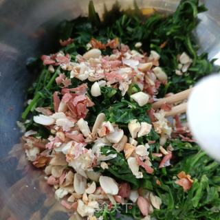 花死拌马兰头的做法步调：7