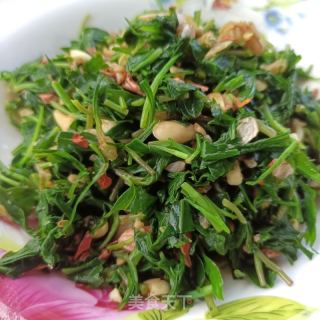 花死拌马兰头的做法步调：11