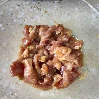 纯蔬炒肉片的做法步调：4