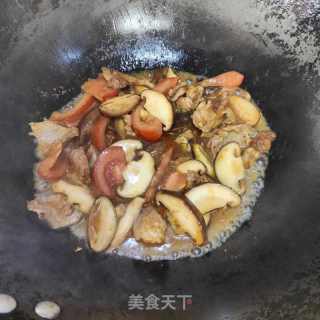 纯蔬炒肉片的做法步调：9