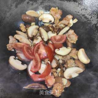 纯蔬炒肉片的做法步调：7