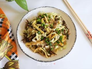 凉拌三丝的做法步调：12