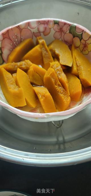 鸡胸肉蒸贝贝北瓜的做法步调：7