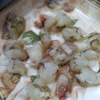 陈虾苦菜小豆沫的做法步调：9