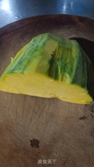 北瓜馒头的做法步调：1