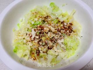 热炝包菜的做法步调：5