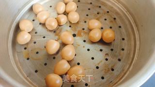 熏卤鹌鹑蛋的做法步调：12