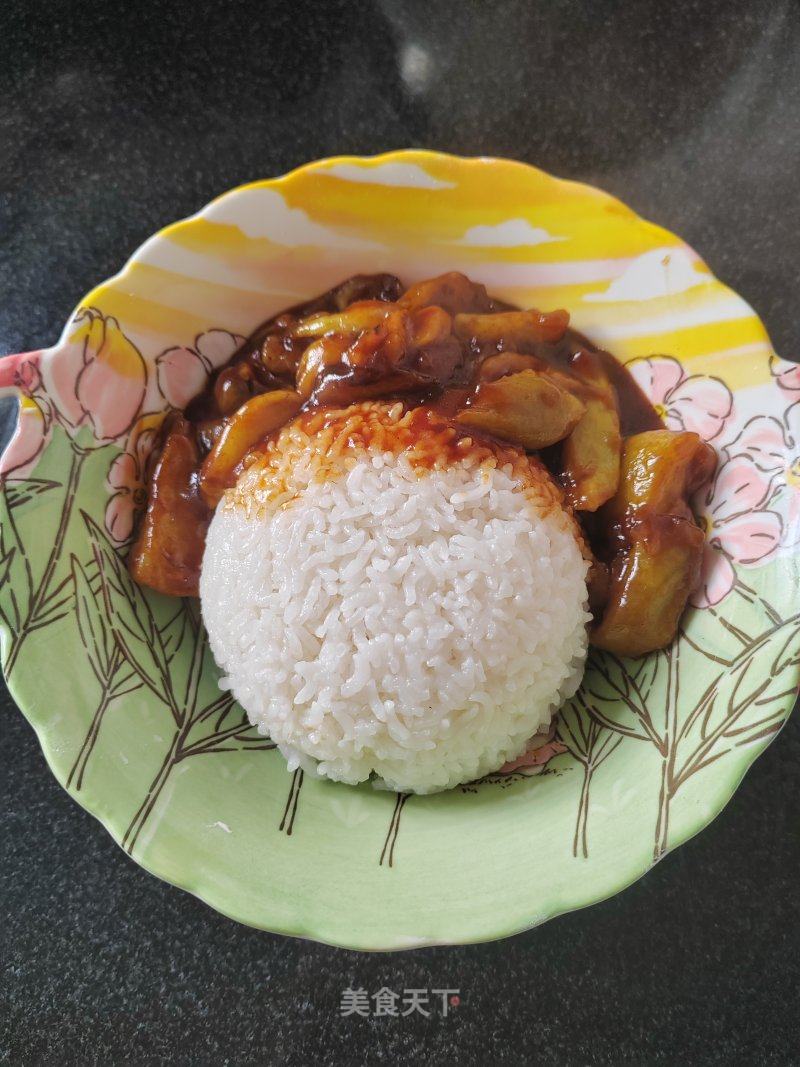 茄子盖饭的做法