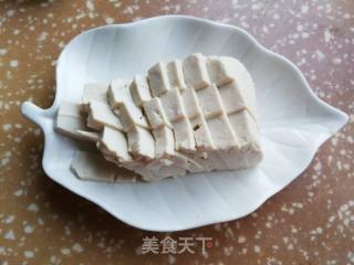 肉终豆腐炒死菜的做法步调：2