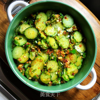 凉拌黄瓜片的做法步调：7