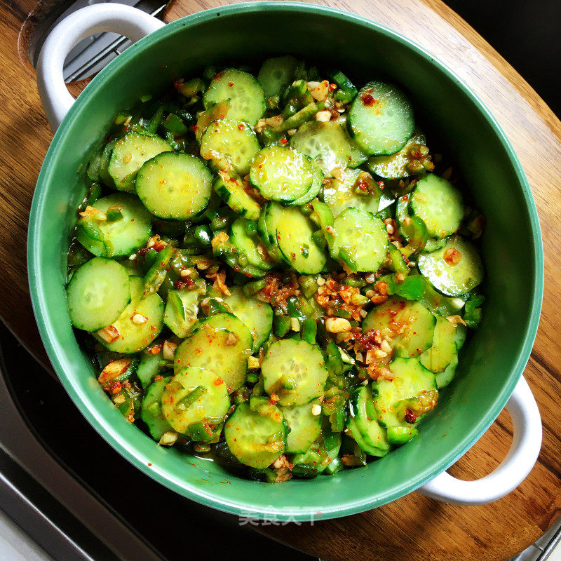 凉拌黄瓜片的做法