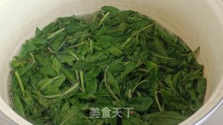 凉拌枸杞叶的做法步调：3
