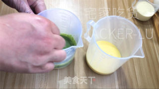 探究抹茶魅力，测验考试抹茶巴巴露亚的共同风味！的做法步调：14
