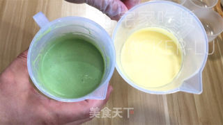 探究抹茶魅力，测验考试抹茶巴巴露亚的共同风味！的做法步调：19