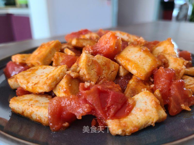 豆腐炒西白柿的做法