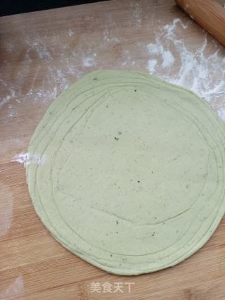 桑叶秋饼的做法步调：11
