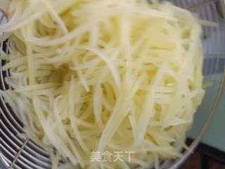 杭椒炒土豆的做法步调：5