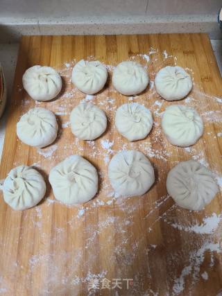 干萝卜丝酱包的做法步调：11