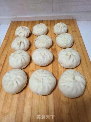 干萝卜丝酱包的做法步调：15