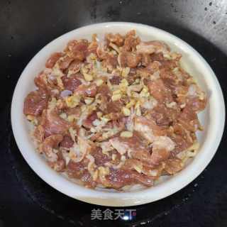 黄花菜蒸滑肉的做法步调：9