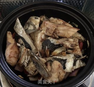 家常沙锅鱼头煲的做法步调：7