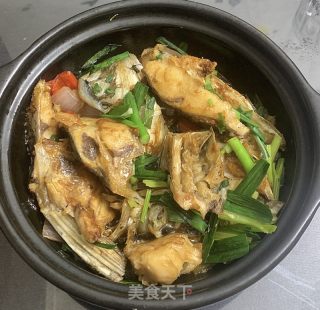 家常沙锅鱼头煲的做法步调：9