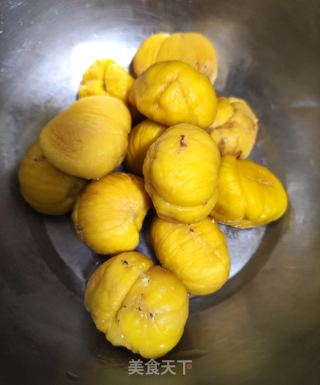 快速剥板栗小妙招的做法步调：7