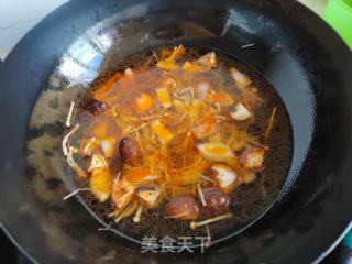 鸭血粉丝汤的做法步调：7