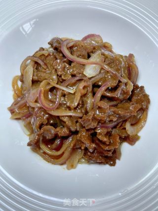 洋葱炒牛肉的做法步调：14
