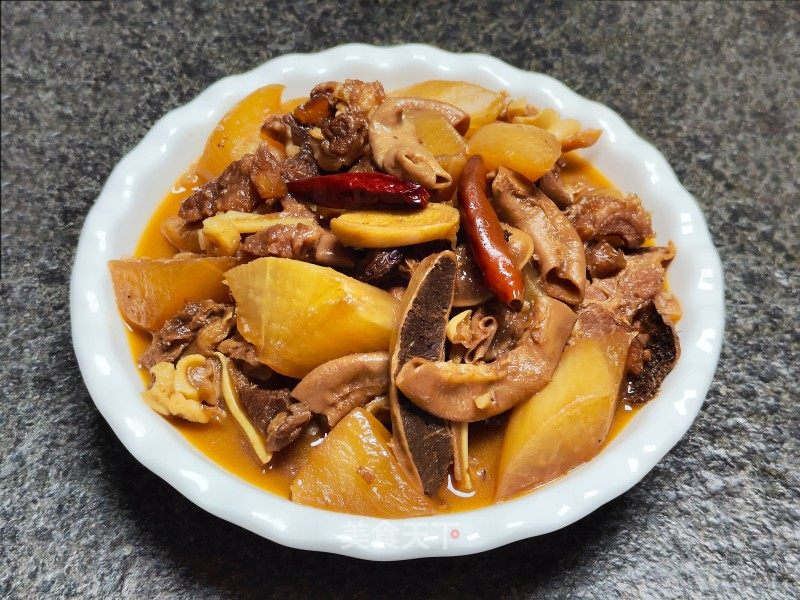 牛纯萝卜煲的做法