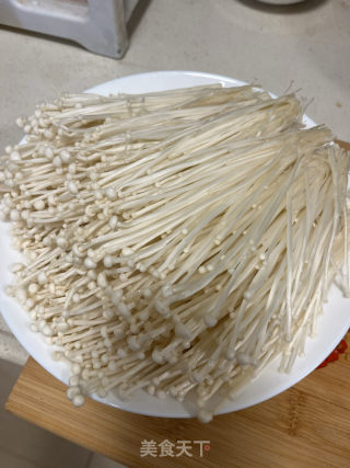 蒜蓉金针菇的做法步调：4