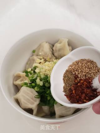 西安特征好食～油泼饺子的做法步调：6