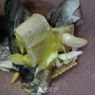利剑菜蒸鳗鱼干的做法步调：5