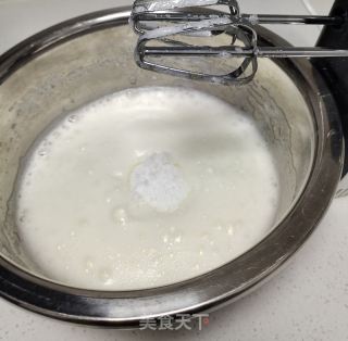 年夜米粉蒸蛋糕的做法步调：7