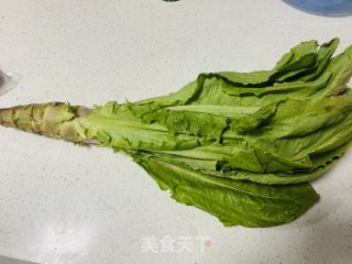 莴笋火煮肉片的做法步调：1