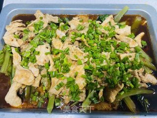莴笋火煮肉片的做法步调：20
