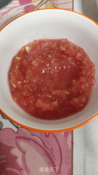 番茄肥牛的做法步调：2