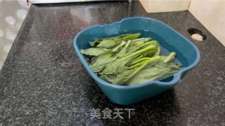菜心炒牛肉的做法步调：5