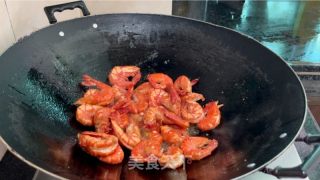 芥终虾的做法步调：6