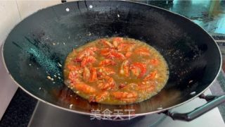 芥终虾的做法步调：10