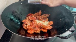 芥终虾的做法步调：7