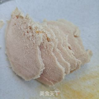 圆椒胡萝卜拌粗肉的做法步调：9